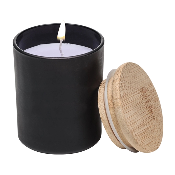 The Bruges Candle and Holder features an elegant black glass holder,... from ASI 84592 St Regis Group