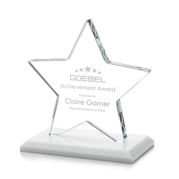 Sudbury Star Award features a beautifully beveled Starfire Star mounted on... from ASI 84592 St Regis Group / St Regis