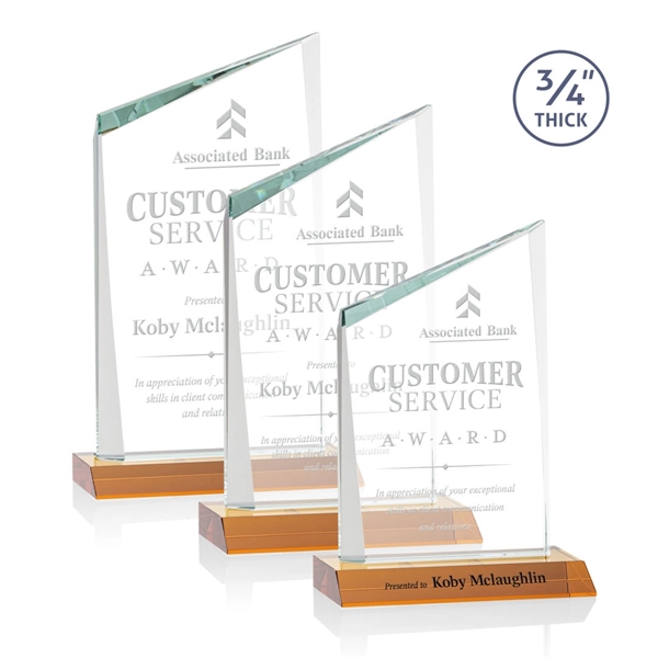 The Scarsdale Starfire Crystal Award features a sparkling 3/4" thick faceted... from ASI 84592 St Regis Group / St Regis