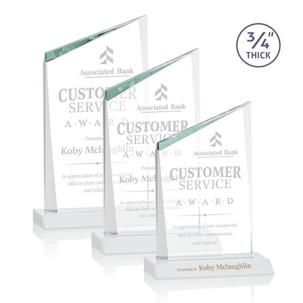 The Scarsdale Starfire Crystal Award features a sparkling 3/4" thick faceted... from ASI 84592 St Regis Group / St Regis