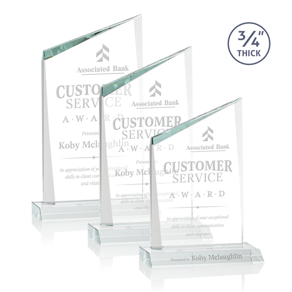 The Scarsdale Starfire Crystal Award features a sparkling 3/4" thick faceted... from ASI 84592 St Regis Group / St Regis