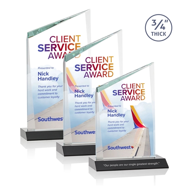 Scarsdale VividPrint™ Award - Black... from ASI 84592 St Regis Group / St Regis