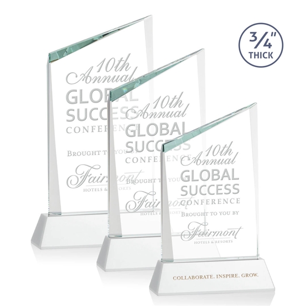 The Scarsdale Starfire Crystal Award features a sparkling 3/4" thick faceted... from ASI 84592 St Regis Group / St Regis