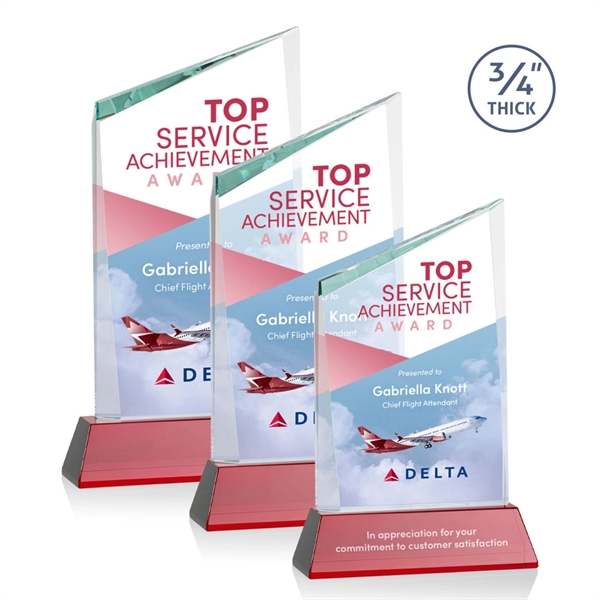 Scarsdale VividPrint™ Award on Newhaven - Red... from ASI 84592 St Regis Group / St Regis