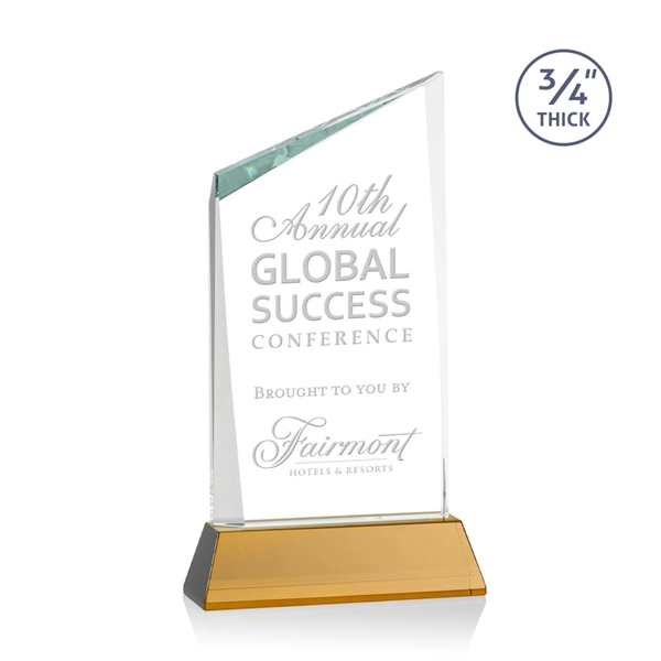 The Scarsdale Starfire Crystal Award features a sparkling 3/4" thick faceted... from ASI 84592 St Regis Group / St Regis