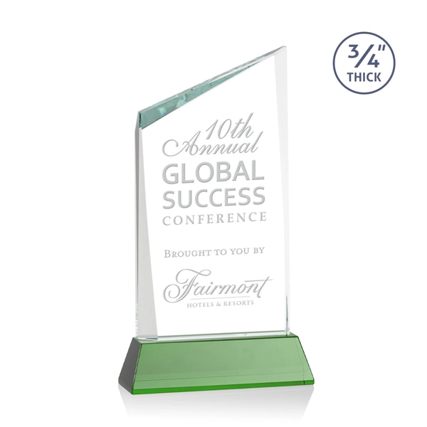 The Scarsdale Starfire Crystal Award features a sparkling 3/4" thick faceted... from ASI 84592 St Regis Group / St Regis