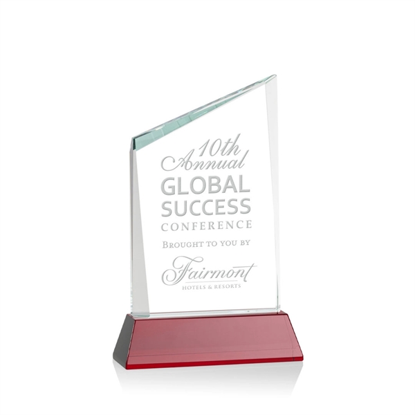 The Scarsdale Starfire Crystal Award features a sparkling 3/4" thick faceted... from ASI 84592 St Regis Group / St Regis