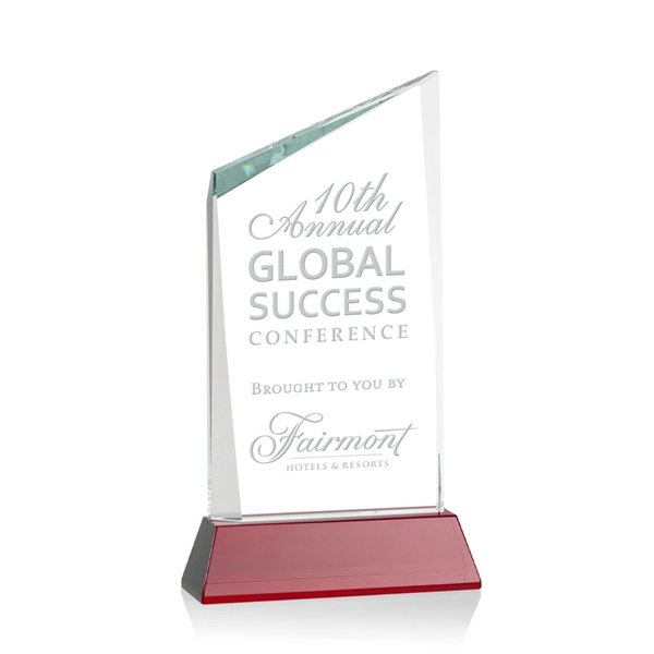 The Scarsdale Starfire Crystal Award features a sparkling 3/4" thick faceted... from ASI 84592 St Regis Group / St Regis