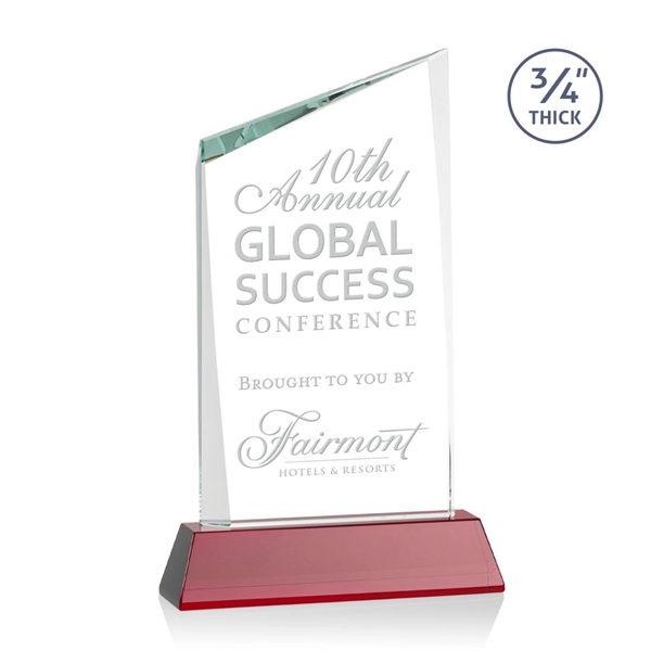 The Scarsdale Starfire Crystal Award features a sparkling 3/4" thick faceted... from ASI 84592 St Regis Group / St Regis