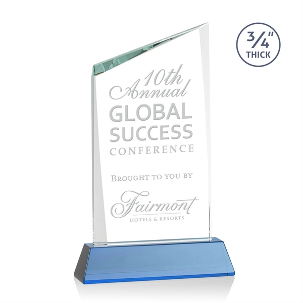 The Scarsdale Starfire Crystal Award features a sparkling 3/4" thick faceted... from ASI 84592 St Regis Group / St Regis