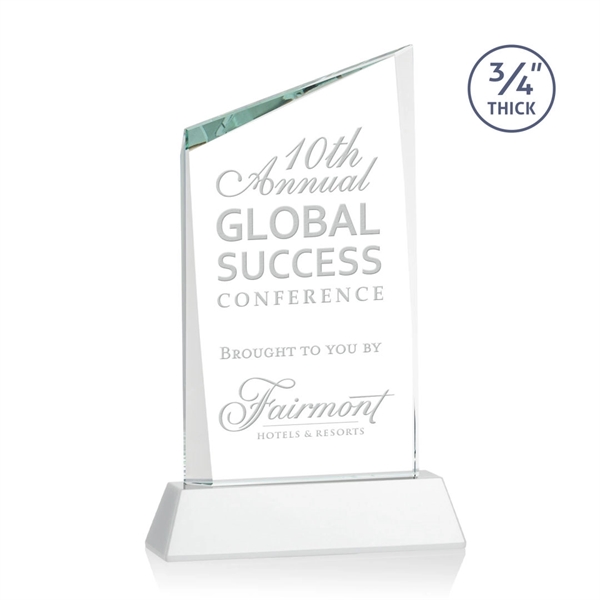 The Scarsdale Starfire Crystal Award features a sparkling 3/4" thick faceted... from ASI 84592 St Regis Group / St Regis