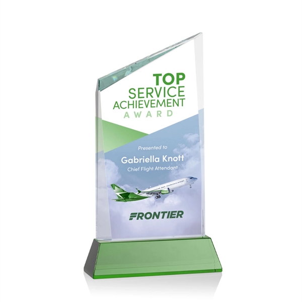 Scarsdale VividPrint™ Award on Newhaven - Green... from ASI 84592 St Regis Group / St Regis