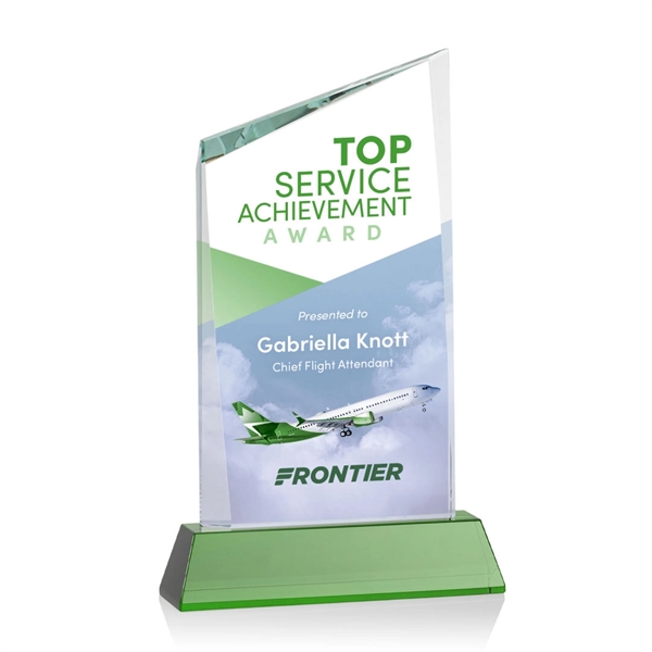 Scarsdale VividPrint™ Award on Newhaven - Green... from ASI 84592 St Regis Group / St Regis