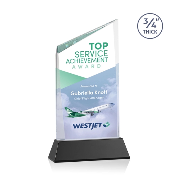 Scarsdale VividPrint™ Award on Newhaven - Black... from ASI 84592 St Regis Group / St Regis