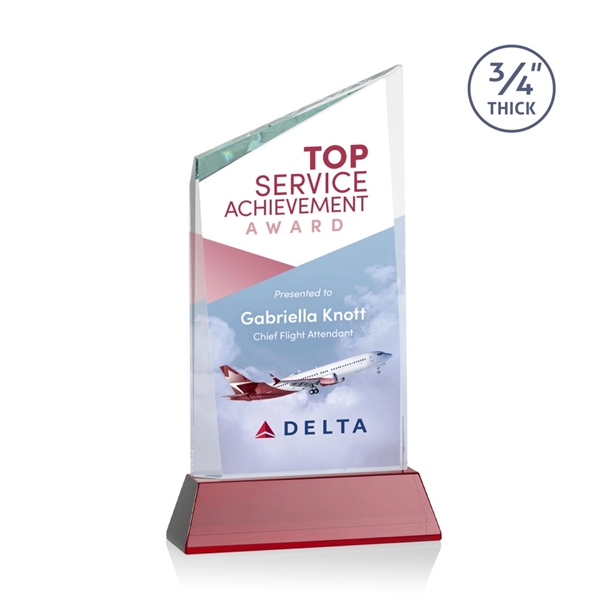 Scarsdale VividPrint™ Award on Newhaven - Red... from ASI 84592 St Regis Group / St Regis