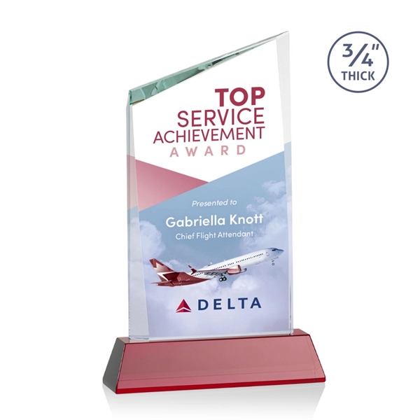 Scarsdale VividPrint™ Award on Newhaven - Red... from ASI 84592 St Regis Group / St Regis