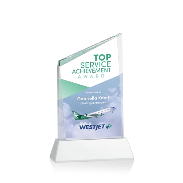 Scarsdale VividPrint™ Award on Newhaven - White... from ASI 84592 St Regis Group / St Regis