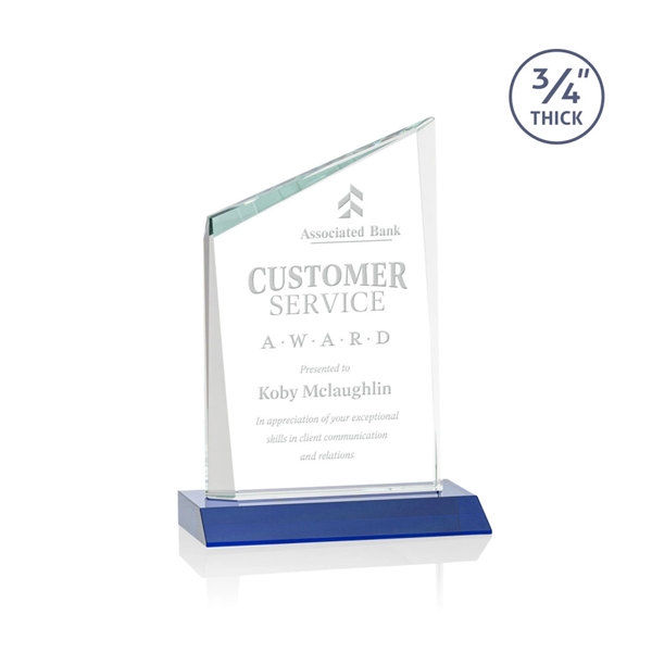 The Scarsdale Starfire Crystal Award features a sparkling 3/4" thick faceted... from ASI 84592 St Regis Group / St Regis