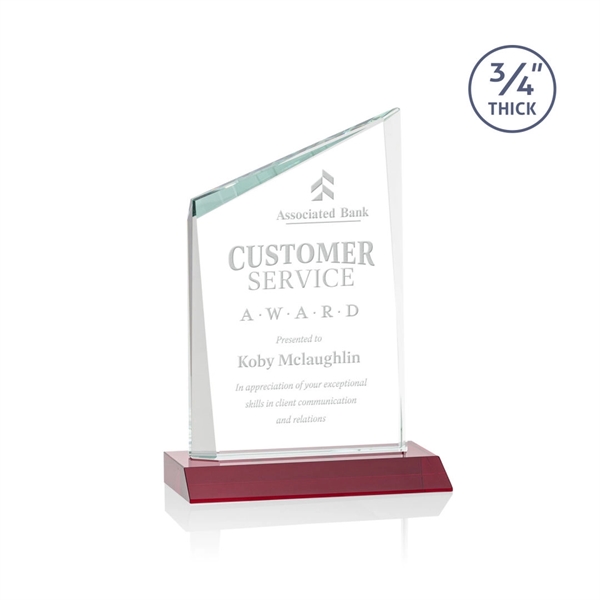 The Scarsdale Starfire Crystal Award features a sparkling 3/4" thick faceted... from ASI 84592 St Regis Group / St Regis