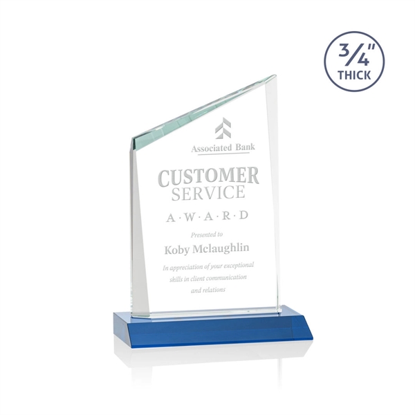 The Scarsdale Starfire Crystal Award features a sparkling 3/4" thick faceted... from ASI 84592 St Regis Group / St Regis