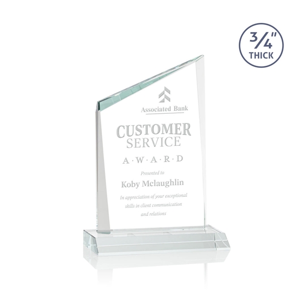 The Scarsdale Starfire Crystal Award features a sparkling 3/4" thick faceted... from ASI 84592 St Regis Group / St Regis