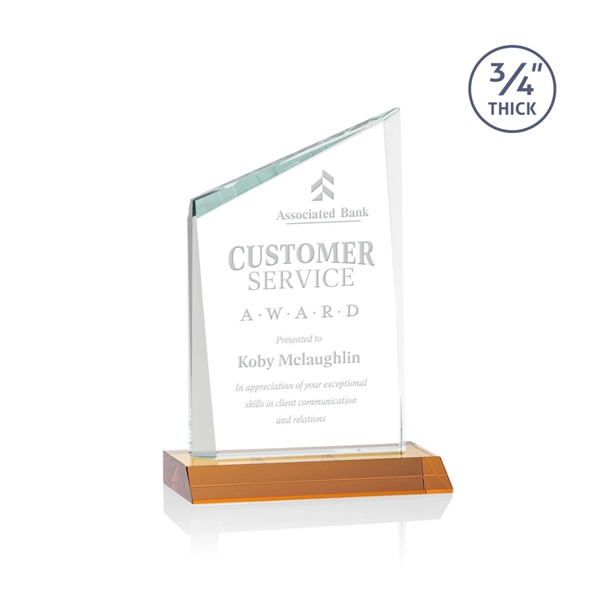 The Scarsdale Starfire Crystal Award features a sparkling 3/4" thick faceted... from ASI 84592 St Regis Group / St Regis