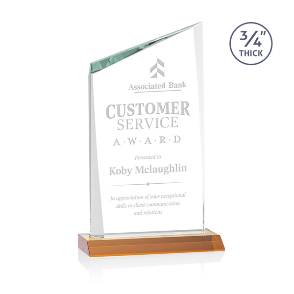 The Scarsdale Starfire Crystal Award features a sparkling 3/4" thick faceted... from ASI 84592 St Regis Group / St Regis