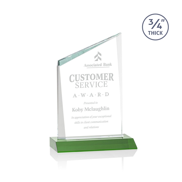 The Scarsdale Starfire Crystal Award features a sparkling 3/4" thick faceted... from ASI 84592 St Regis Group / St Regis