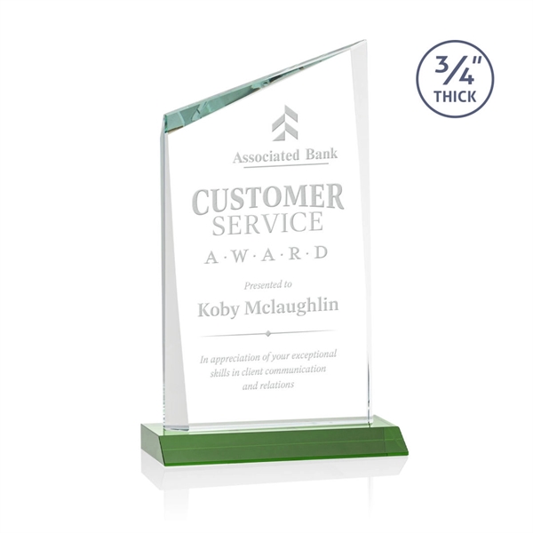 The Scarsdale Starfire Crystal Award features a sparkling 3/4" thick faceted... from ASI 84592 St Regis Group / St Regis