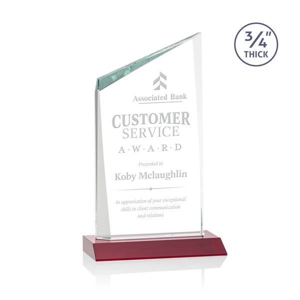 The Scarsdale Starfire Crystal Award features a sparkling 3/4" thick faceted... from ASI 84592 St Regis Group / St Regis