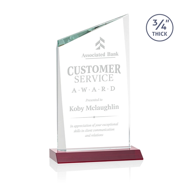 The Scarsdale Starfire Crystal Award features a sparkling 3/4" thick faceted... from ASI 84592 St Regis Group / St Regis