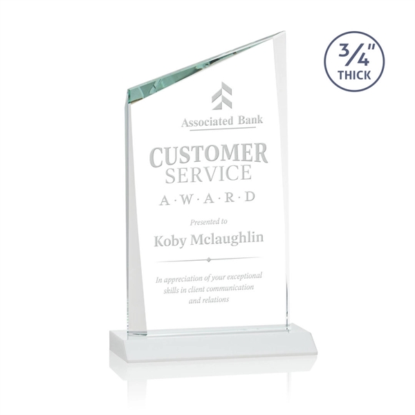 The Scarsdale Starfire Crystal Award features a sparkling 3/4" thick faceted... from ASI 84592 St Regis Group / St Regis