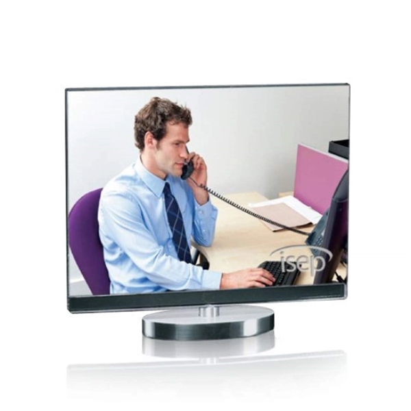 Double-sided 360 degrees rotating swivel frame with aluminum base.... from ASI 84592 St Regis Group