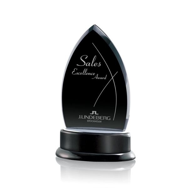 Amazing black peak award on a Black Wooden Base with Aluminum... from ASI 84592 St Regis Group / St Regis