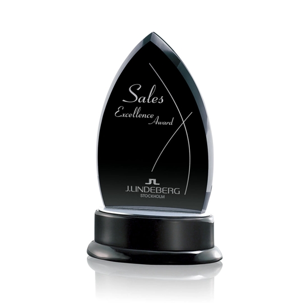 Amazing black peak award on a Black Wooden Base with Aluminum... from ASI 84592 St Regis Group / St Regis