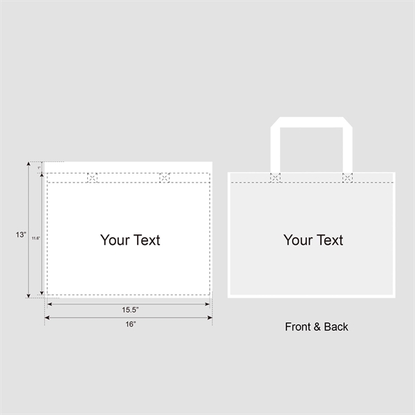 Full Color 130 GSM non woven front & back 2 sides... from ASI 41511 Brainchild USA Inc / BrainChild Gift Club