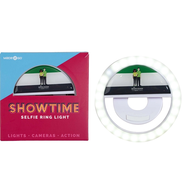 Illuminate your selfies with the ShowTime Selfie Cell Phone Light... from ASI 61966 HPG / HandStands HPG Gold