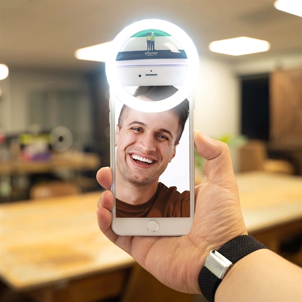 Illuminate your selfies with the ShowTime Selfie Cell Phone Light... from ASI 61966 HPG / HandStands HPG Gold