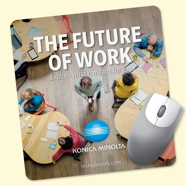 7.5" x 8" x 1/8" - Fabric Mouse Pad - Made... from ASI 49716 Digispec & CounterPoint / DIGISPEC®