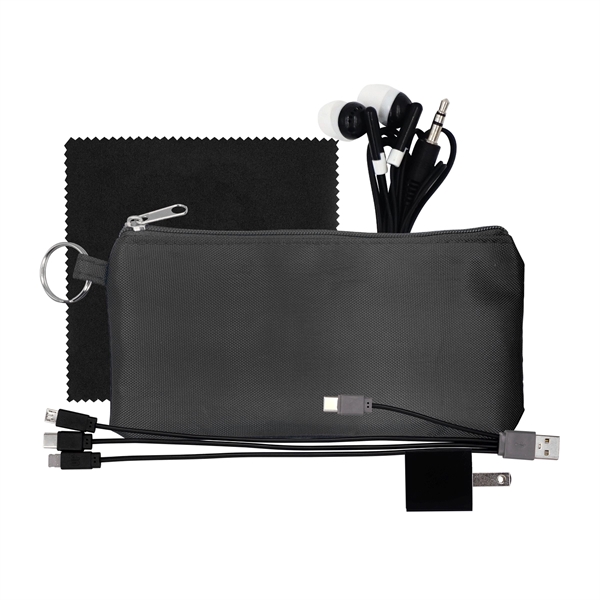 Large Stretchy Wall, Cable, Cloth & Buds Set... from ASI 30208 A P Specialties / AP Specialties