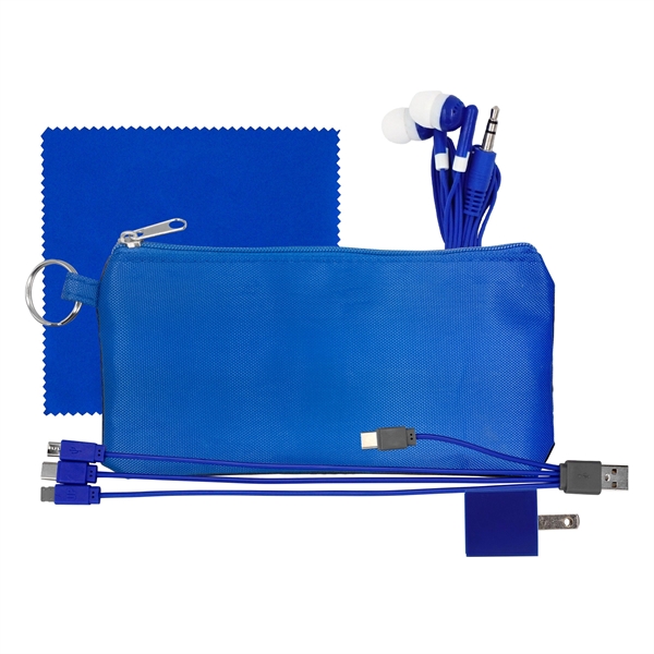 Large Stretchy Wall, Cable, Cloth & Buds Set... from ASI 30208 A P Specialties / AP Specialties