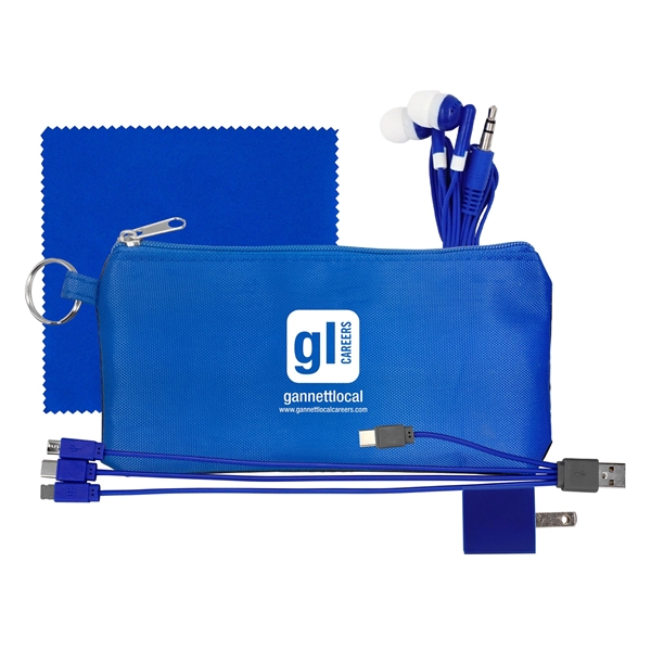 Large Stretchy Wall, Cable, Cloth & Buds Set... from ASI 30208 A P Specialties / AP Specialties