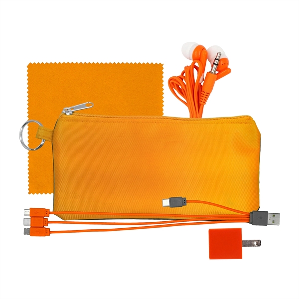 Large Stretchy Wall, Cable, Cloth & Buds Set... from ASI 30208 A P Specialties / AP Specialties