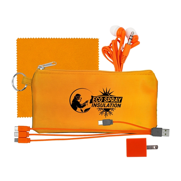 Large Stretchy Wall, Cable, Cloth & Buds Set... from ASI 30208 A P Specialties / AP Specialties