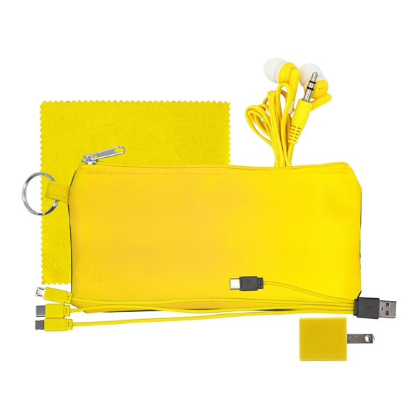 Large Stretchy Wall, Cable, Cloth & Buds Set... from ASI 30208 A P Specialties / AP Specialties