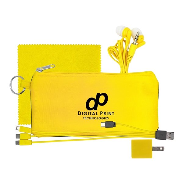 Large Stretchy Wall, Cable, Cloth & Buds Set... from ASI 30208 A P Specialties / AP Specialties