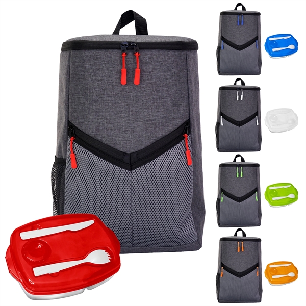 Victory Locking Lid Cooler Backpack Set... from ASI 30208 A P Specialties / AP Specialties