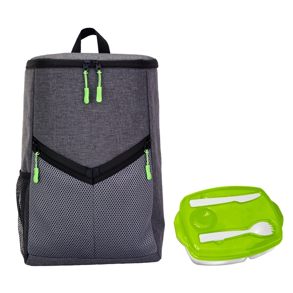 Victory Locking Lid Cooler Backpack Set... from ASI 30208 A P Specialties / AP Specialties