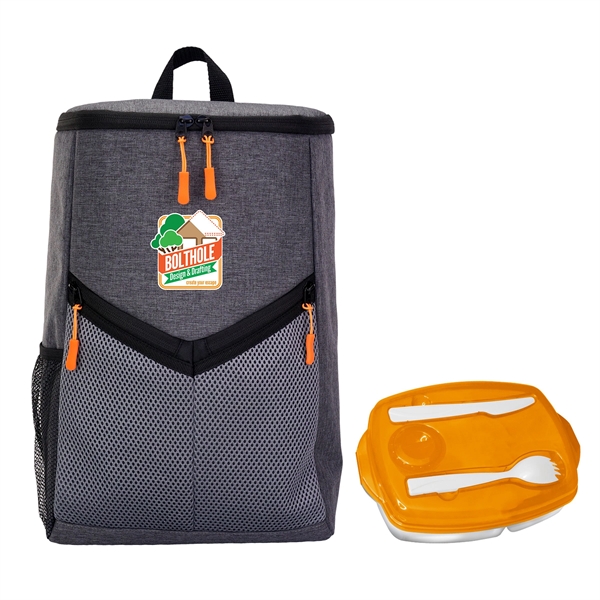 Victory Locking Lid Cooler Backpack Set... from ASI 30208 A P Specialties / AP Specialties