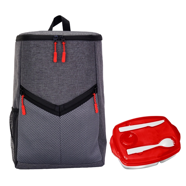 Victory Locking Lid Cooler Backpack Set... from ASI 30208 A P Specialties / AP Specialties